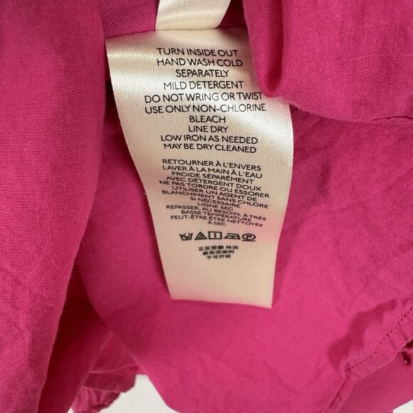 Maeve Anthropologie Dress Womens Small Pink Maxi Tiered Colorful Beachy‎ Resort - Picture 11 of 14